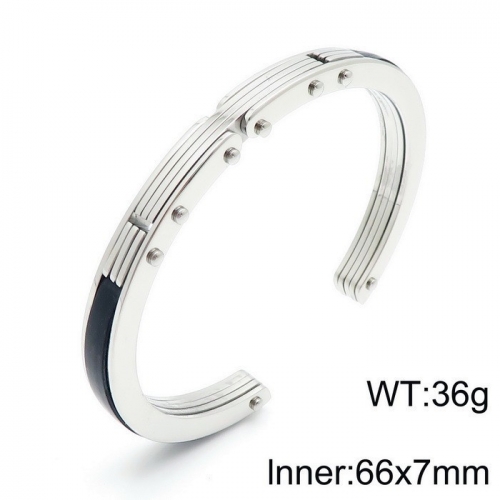 Stainless Steel Men Bangle KB144715-42