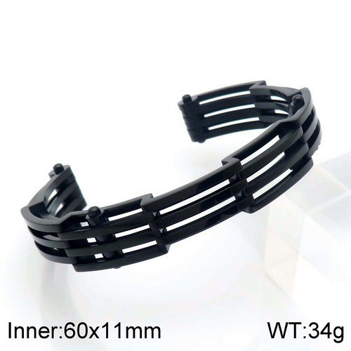 Stainless Steel Men Bangle KB137366