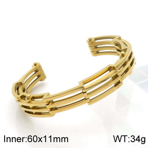 Stainless Steel Men Bangle KB137367