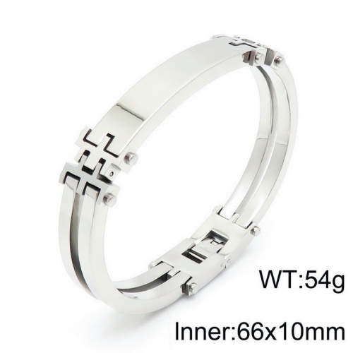 Stainless Steel Men Bangle KB144717-36