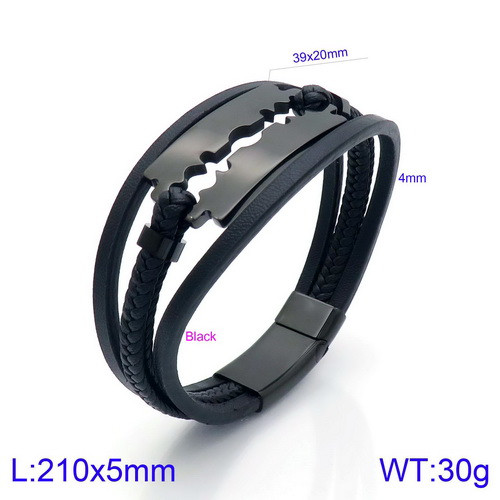 Stainless Steel Men Bangle KB134671