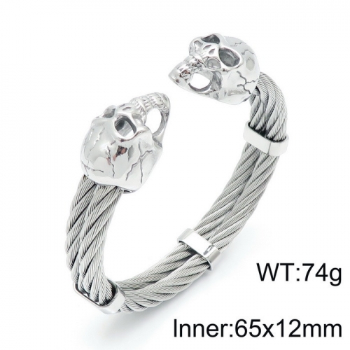 Stainless Steel Men Bangle KB144751