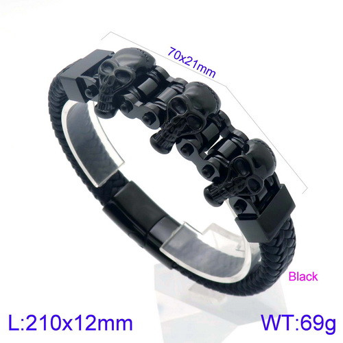 Stainless Steel Men Bangle KB138040