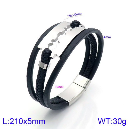 Stainless Steel Men Bangle KB134673