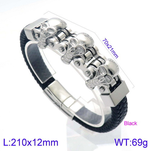 Stainless Steel Men Bangle KB138039