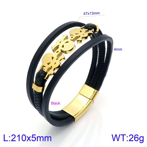 Stainless Steel Men Bangle KB134722