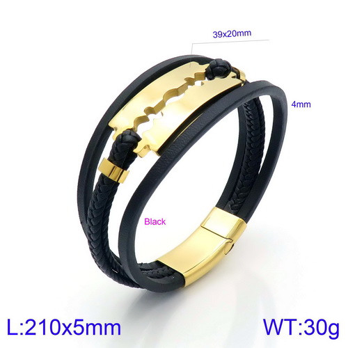 Stainless Steel Men Bangle KB134672