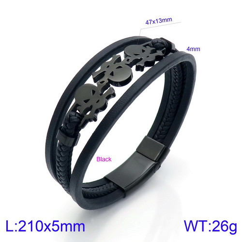 Stainless Steel Men Bangle KB134724