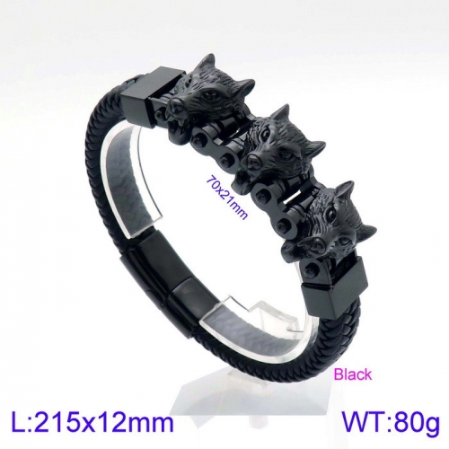 Stainless Steel Men Bangle KB138690