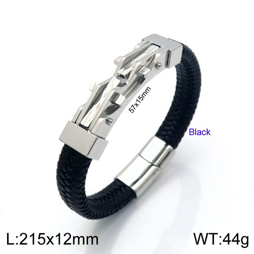 Stainless Steel Men Bangle KB137420-27