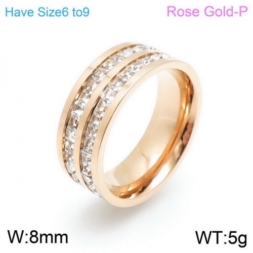 Stainless Steel 7-12# Ring  KR92894