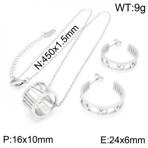 Stainless Steel Jewelry Set KS138012