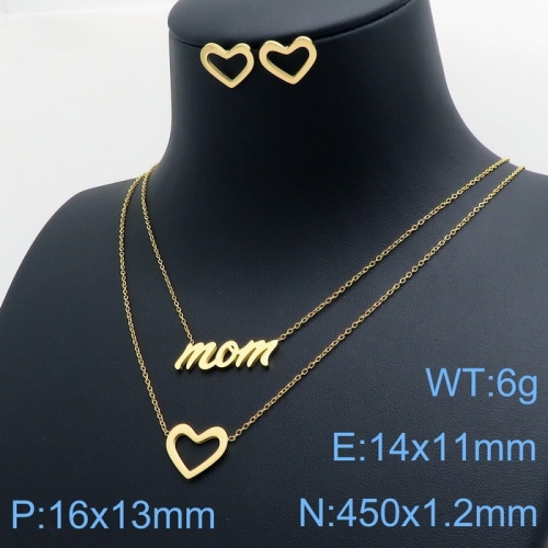 Stainless Steel Jewelry Set KS138343