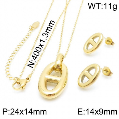 Stainless Steel Jewelry Set KS138792