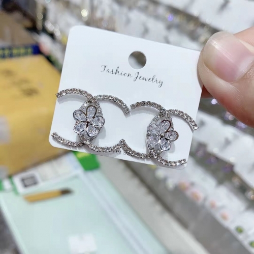 925 Post Chane*l Fashion Earring TOE2316X