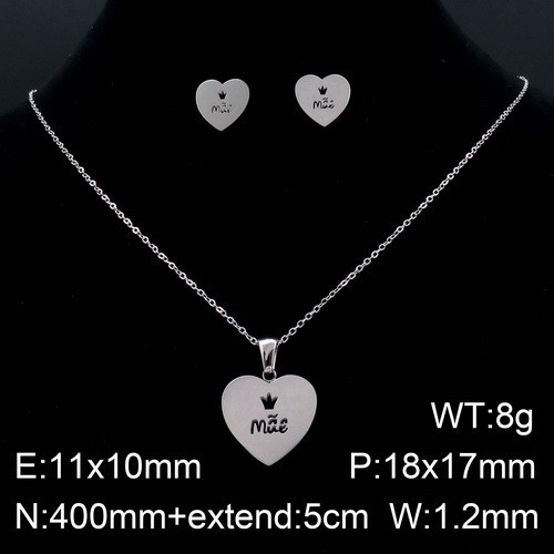 Stainless Steel Jewelry Set KS132886