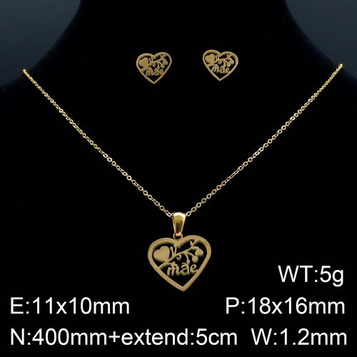 Stainless Steel Jewelry Set KS132881