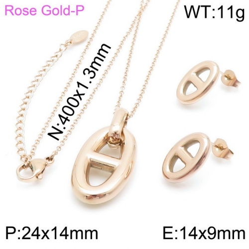 Stainless Steel Jewelry Set KS138793