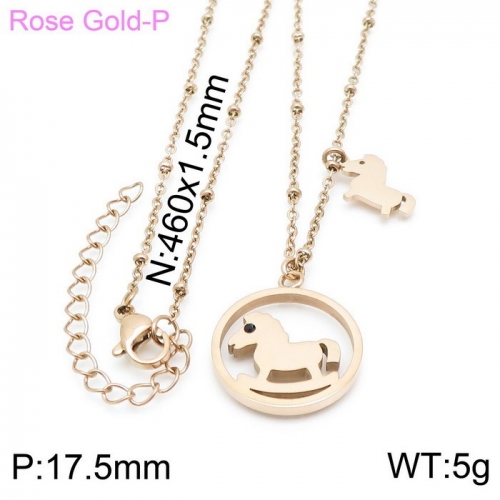 Stainless Steel Necklace KN197104-14