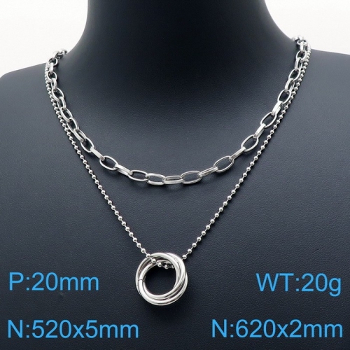 Stainless Steel Necklace KN117739