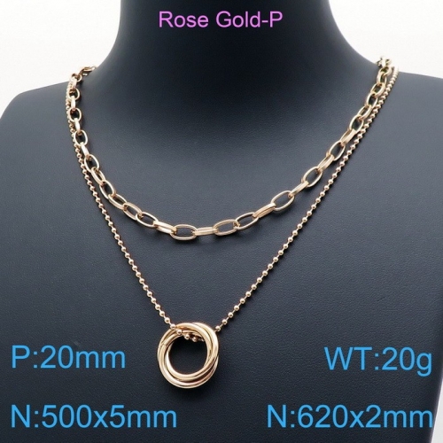 Stainless Steel Necklace KN117737