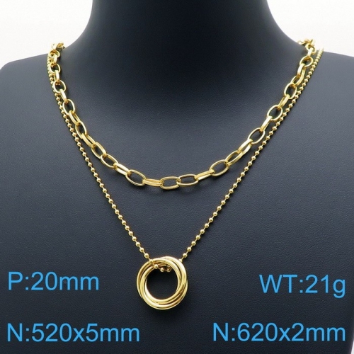 Stainless Steel Necklace KN117738