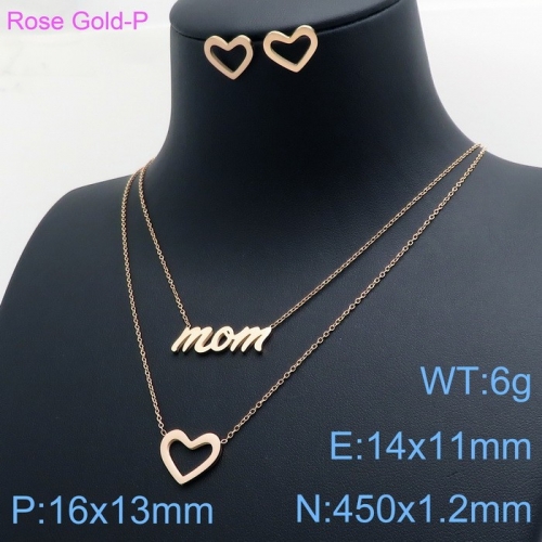 Stainless Steel Jewelry Set KS138344