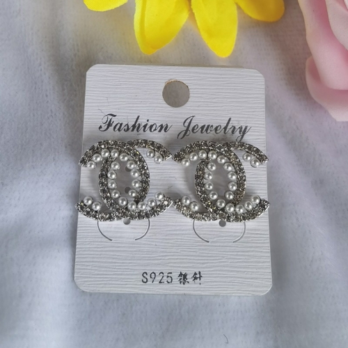 925 Post Chane*l Fashion Earring TOE4218X