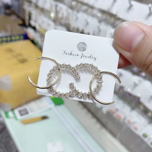 925 Post Chane*l Fashion Earring TOE2116X