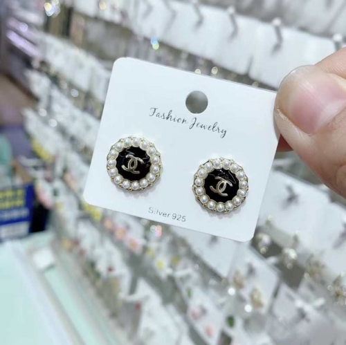 925 Post Chane*l Fashion Earring TOE2512X