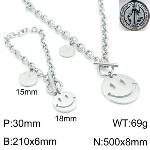 Stainless Steel Jewelry Set KS139214-22