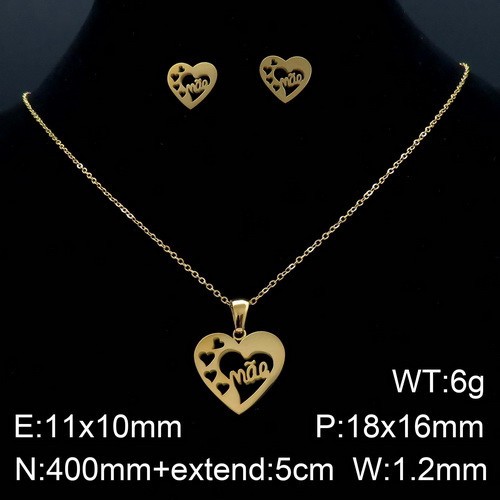 Stainless Steel Jewelry Set KS132883