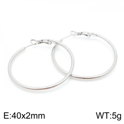 Stainless Steel Earring KE98661-7