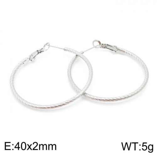 Stainless Steel Earring KE98664-7