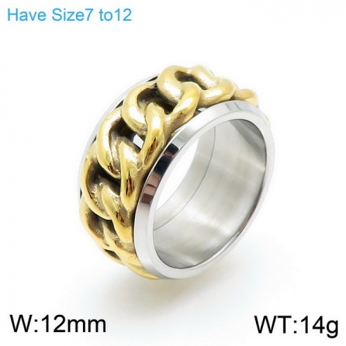 Stainless Steel 7-12# Ring  KR92898