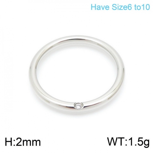 Stainless Steel 6-10# Ring KR100373-3