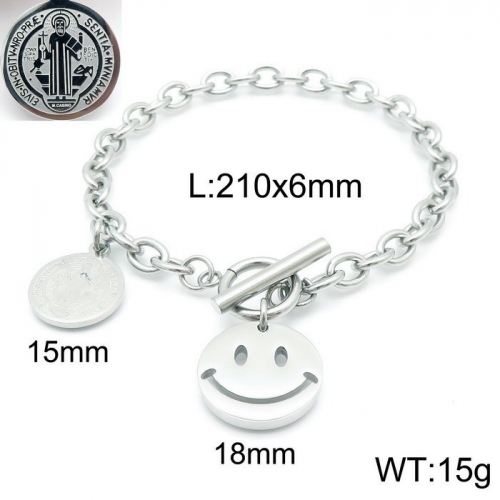 Stainless Steel Bracelet KB145418-9