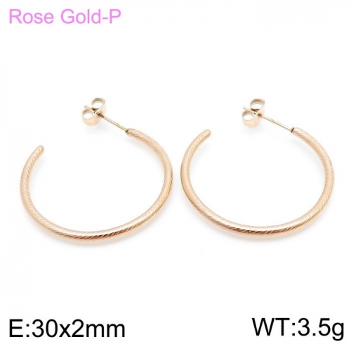 Stainless Steel Earring KE98660-6