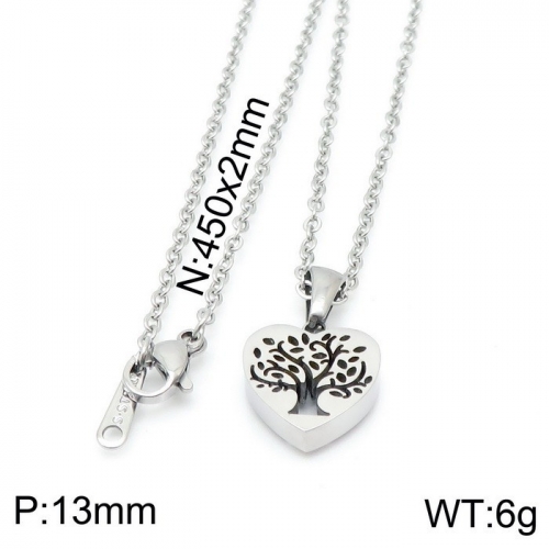 Stainless Steel Necklace KN197403-4