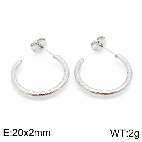 Stainless Steel Earring KE98657-5