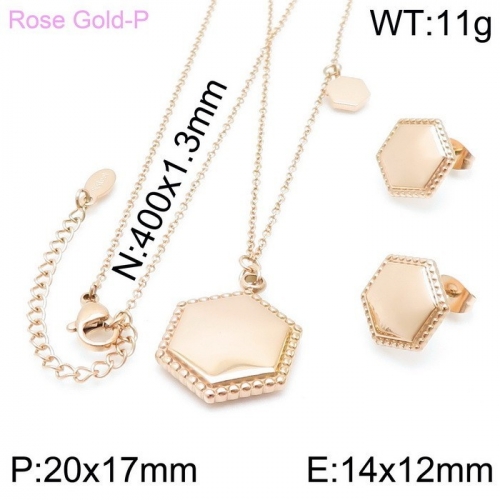 Stainless Steel Jewelry Set KS139356-16