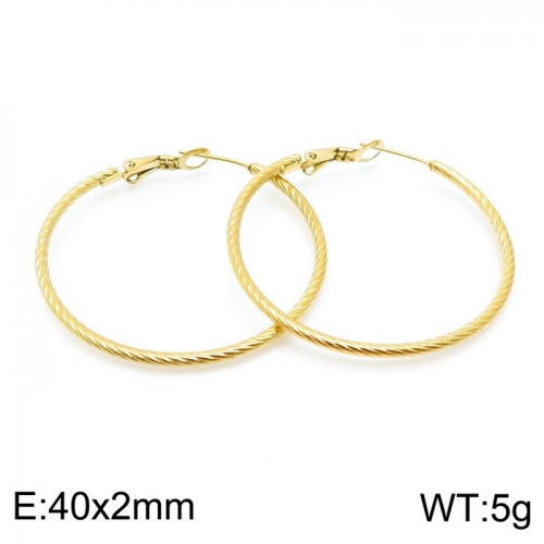 Stainless Steel Earring KE98613-8