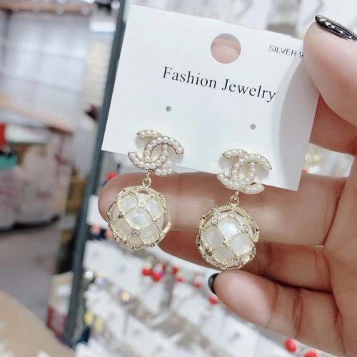 925 Post Chane*l Fashion Earring TOE0122X