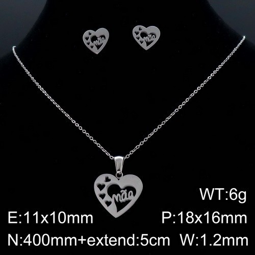 Stainless Steel Jewelry Set KS132882