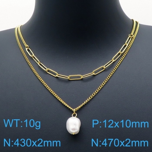 Stainless Steel Necklace KN117734