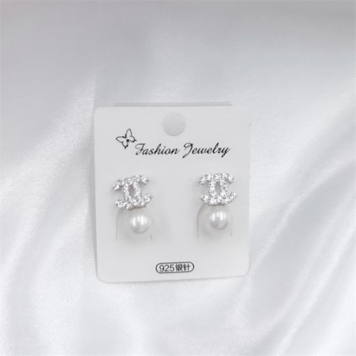 925 Post Chane*l Fashion Earring TOE3114X