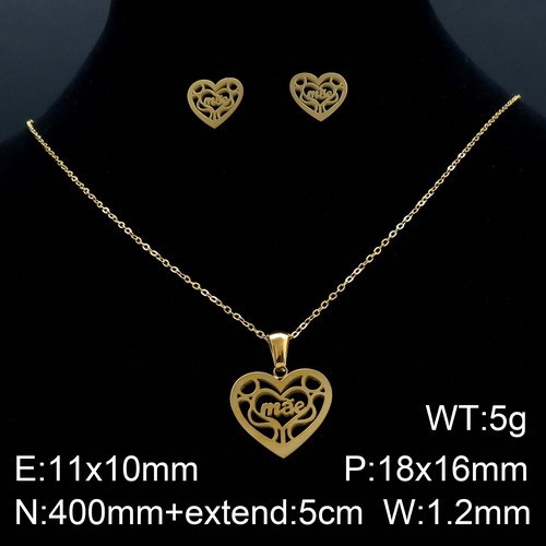 Stainless Steel Jewelry Set KS132879