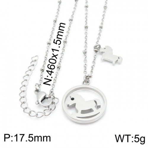 Stainless Steel Necklace KN197103-10