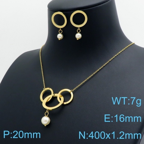 Stainless Steel Jewelry Set KS138789