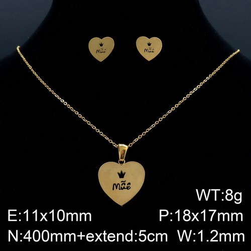 Stainless Steel Jewelry Set KS132887